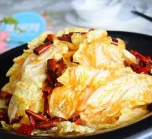 Sour and Spicy Cabbage