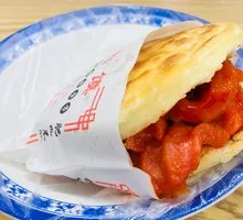 Spicy Sausage in Flatbread