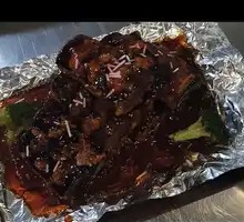 Iron Plate Sauce Eggplant