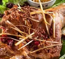 Awake Chili Dipping Lamb Leg