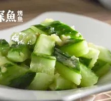 Garlic Cucumber Salad