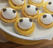 Panda Custard Tart