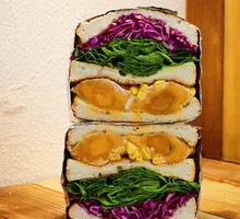 Salted Egg Yolk Sandwich