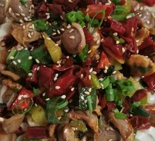 Spicy Chicken Gizzard Noodles