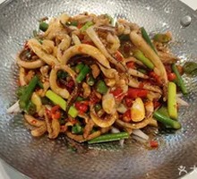Pork Belly Stir-fried with Squid