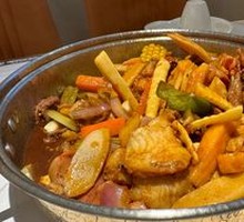 Chicken Wing and Bacon Pot