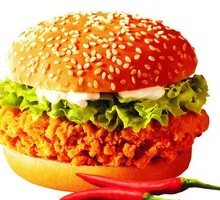 Spicy Chicken Burger Special