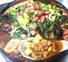 Braised Flatbread in Clay Pot