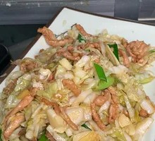 Pickled Vegetable and Pork Strips