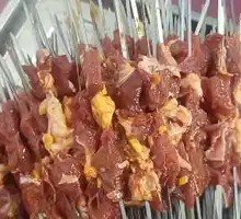 Grilled Beef Tendon, Beef, and Chicken Gizzard