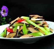 Celery and Tofu Cubes