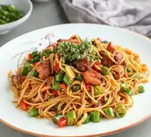 Double Pepper Chicken Noodles