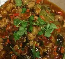 Stir-fried Pig Intestines with Chopped Chili