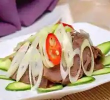 Scallion Fragrant Beef Tripe