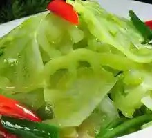 Green Tomato and Chili Stir-fry