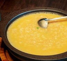 Green Delight Creamy Seafood Soup