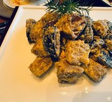 Salted Egg Yolk Baked Baby Pumpkin