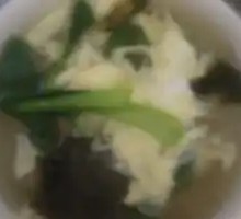 Seaweed and Egg Soup