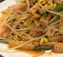 Cold-mixed bean sprouts