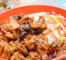 Braised Eggplant Rice Bowl