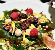 Spinach Beef Salad