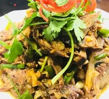 Scallion-Flavored Lamb Head Salad