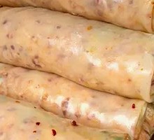 Honey Mustard Rolls with Cold Noodles