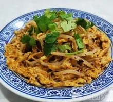 Bean Sprout and Wheat Gluten Stir-fry