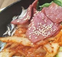 Bacon Kimchi Stone Pot Rice Bowl