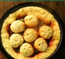 Stewed Buns in Iron Pot