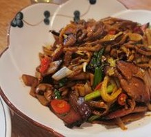 Smoked Bamboo Shoots with Preserved Pork Rice