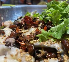 Stir-Fried Basa Fish with Crispy Rice