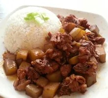 土豆鸡块盖浇饭