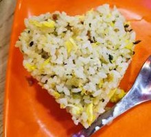 Heart-shaped Fried Rice