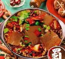 Duck Blood Hot Pot Noodles