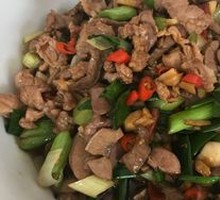 Stewed Chicken Offal in Brown Sauce