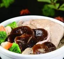 Winter Mushroom and Bok Choy Noodles