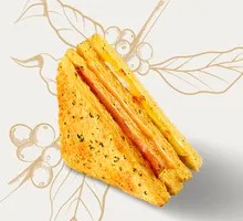 Grilled French Ham and Egg Sandwich