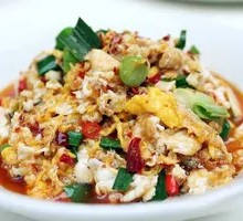 Egg and Meat Stir-Fry