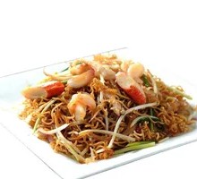 Shredded Pork Egg Fried Noodles