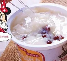 Red Bean and Mountain Yam Tofu Pudding