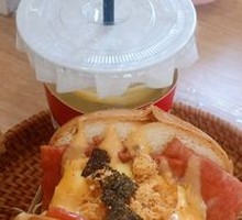 Cheese Ham Thick Egg Toast