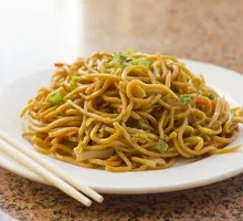 Sour Pickle and Egg Fried Noodles