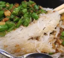 Green Bean Rice with Minced Meat Claypot Rice