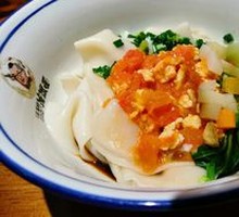 Tomato and Egg Oil-Poured Noodles