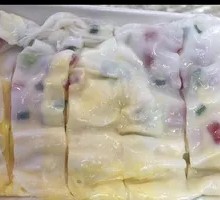 Egg and Corn Rice Noodle Roll