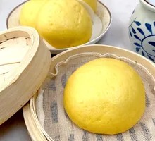 Pumpkin Steamed Bun