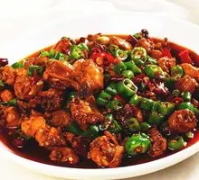 Sauce Pepper Stir-Fried Chicken