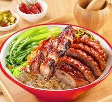 Roast Duck Double Combo Rice