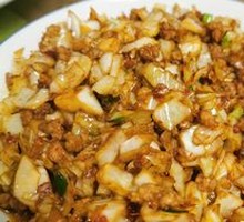 Sour Cabbage and Pork Mixture